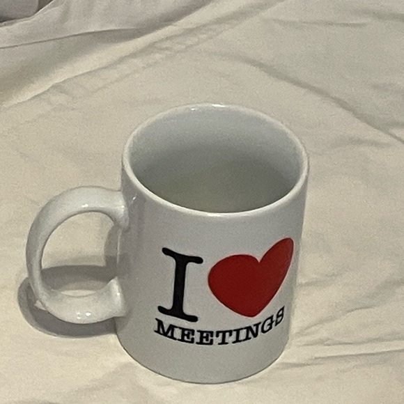 I Love Meetings Mug Ceramic Mug - Picture 4 of 16